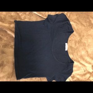 5/$25 Basic Blue Crop Top